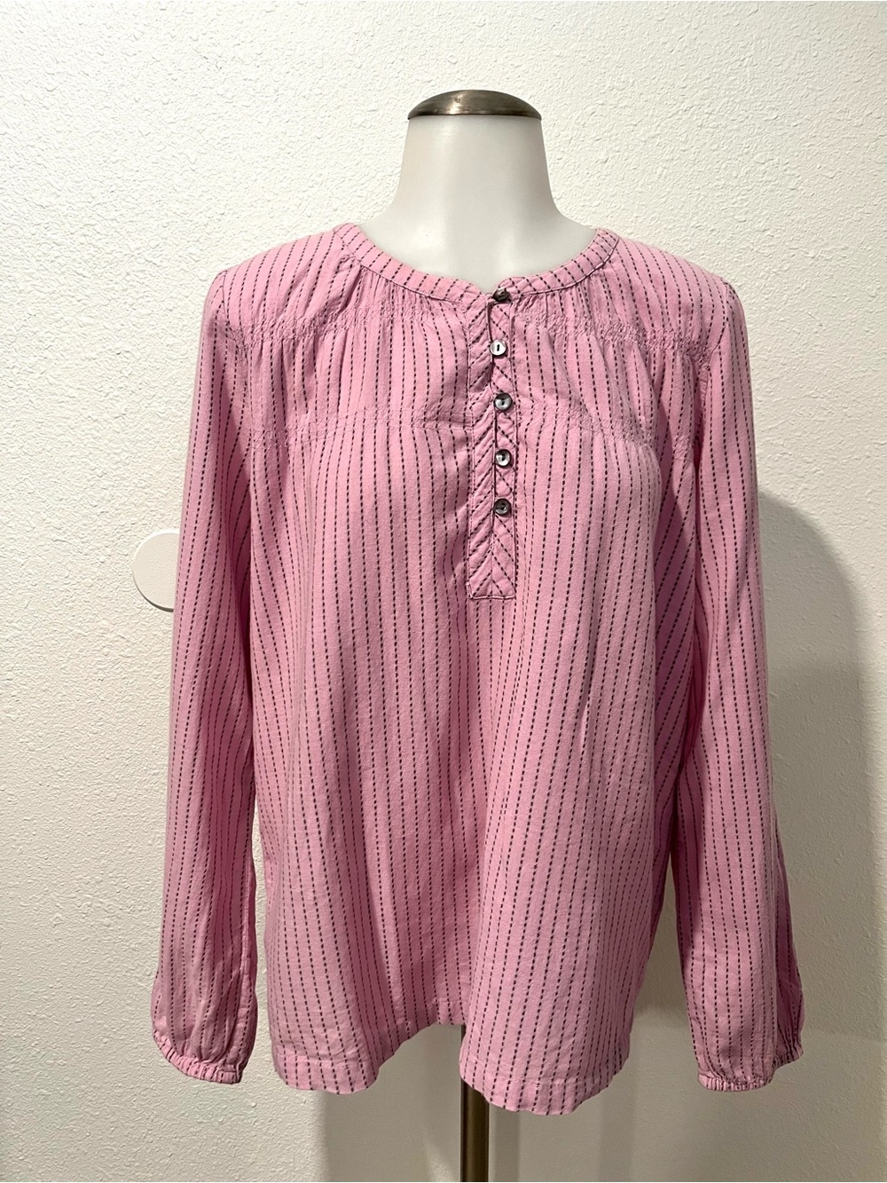 Sundance Smoked Striped Top Size Small